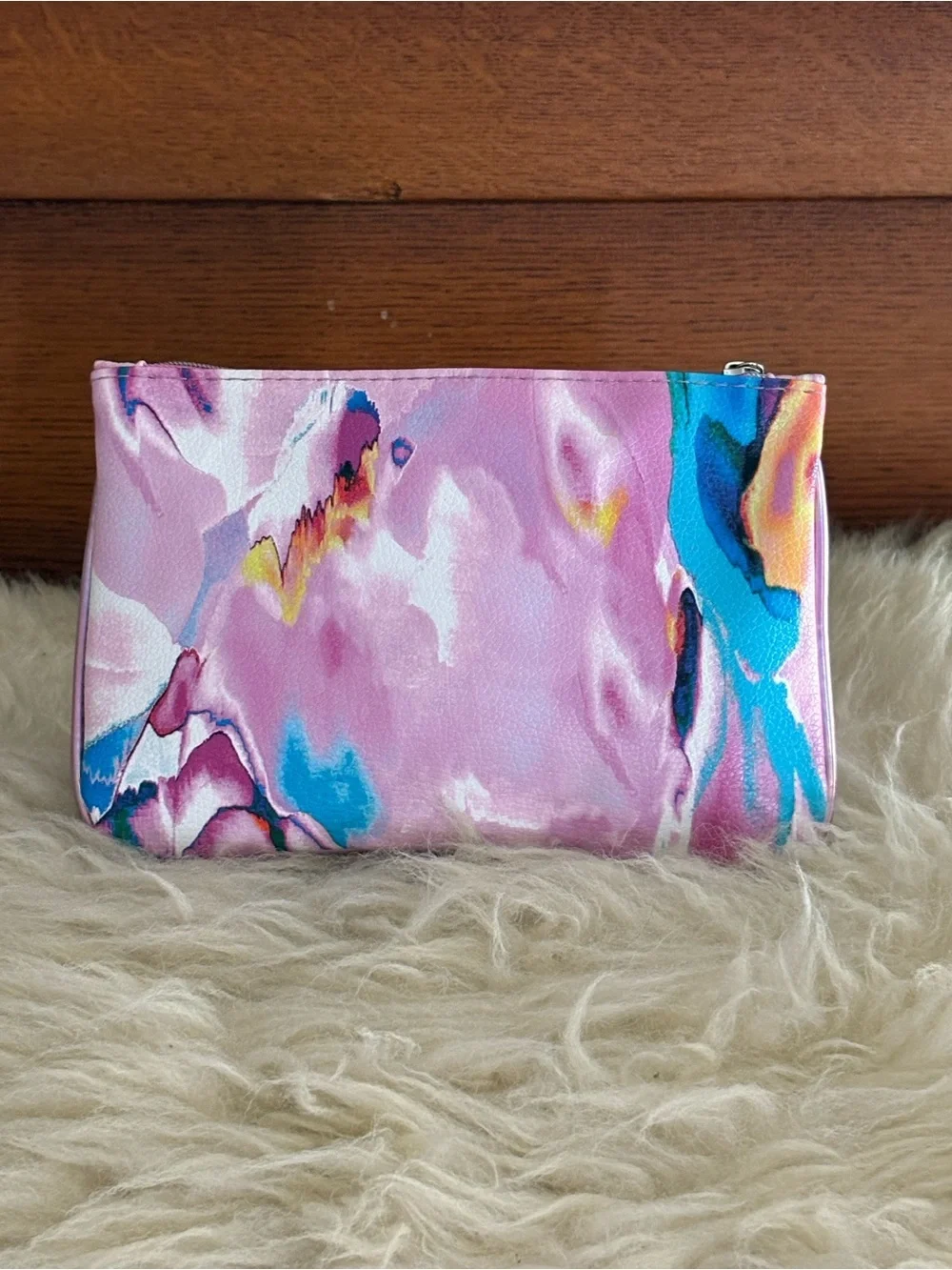 ipsy Glam Bag ‘Futuristic Tie Dye’ July 2025 Cosmetic Bag